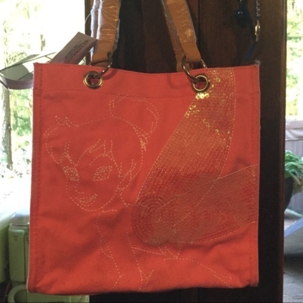🆕Tinkerbell small tote plus extras - Picture 3 of 3